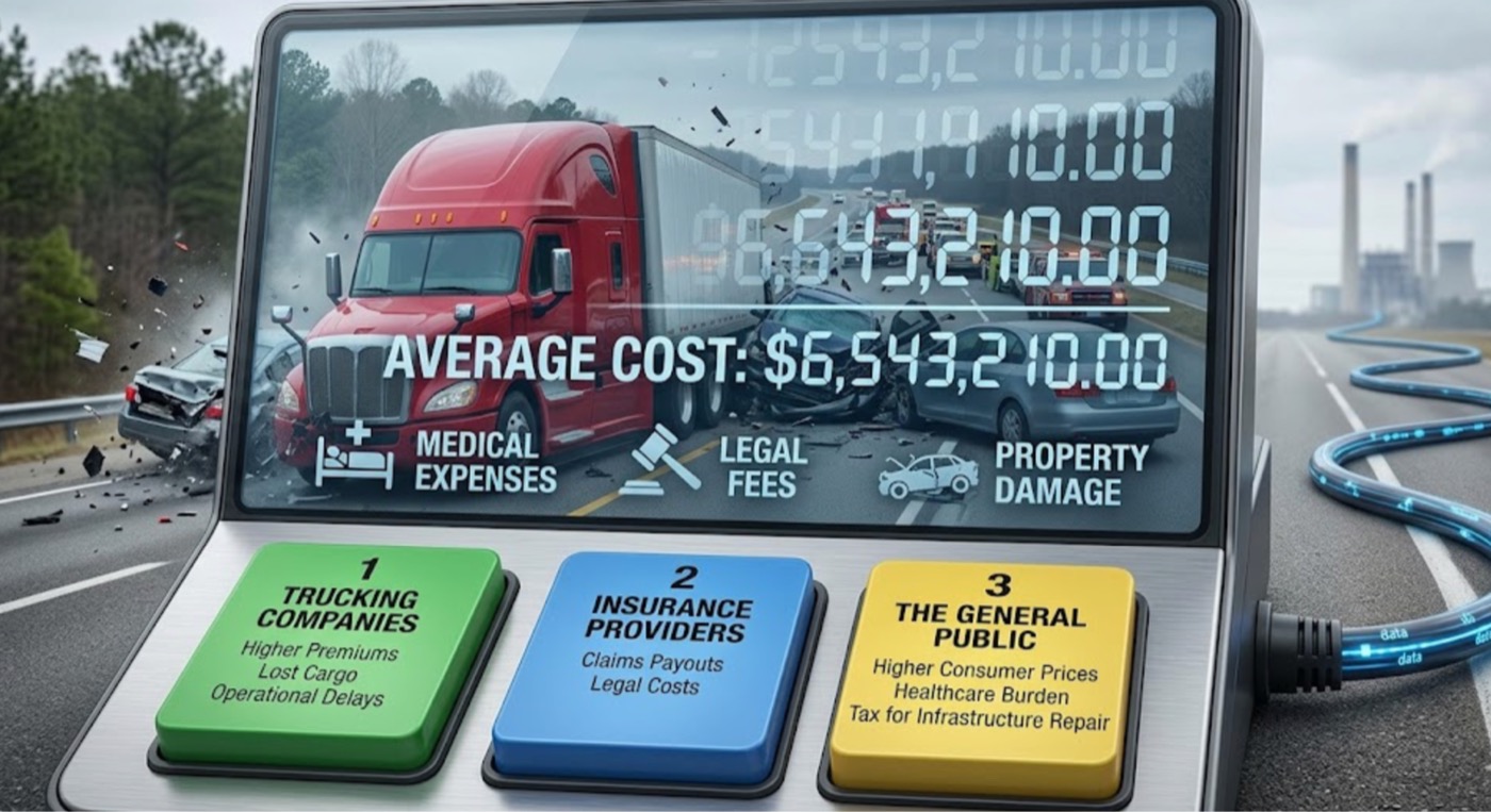 Average Cost of a Commercial Truck Accident