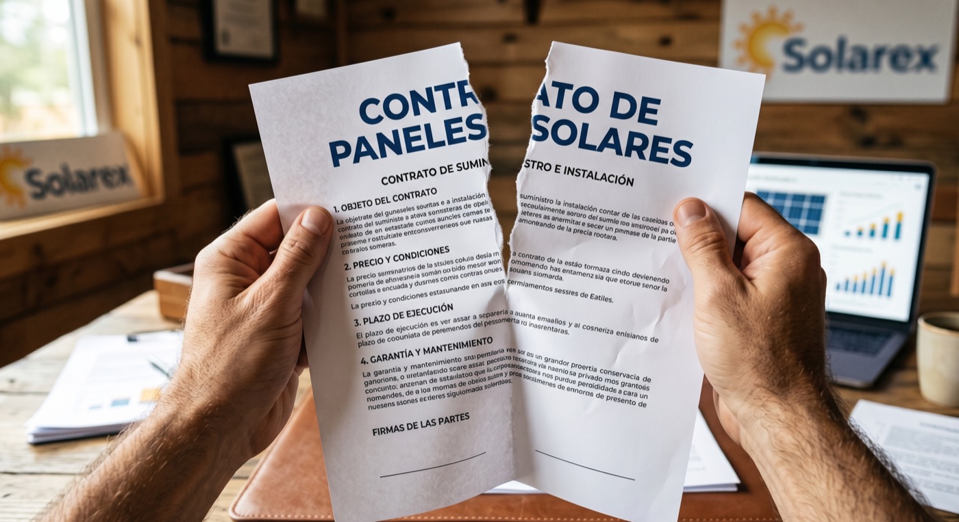 ¿Cómo cancelar o romper un contrato de paneles solares en Estados Unidos?