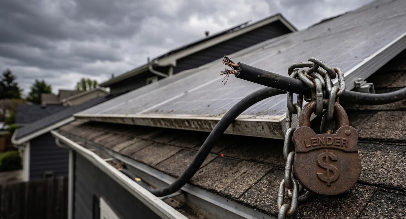 Solar Installer Gone — Make the Lender Pay