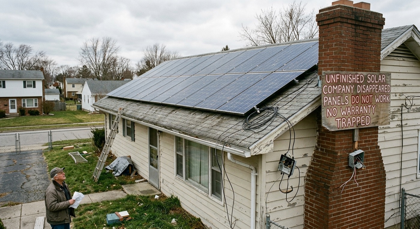 Solar Company Disappeared? What You Can Do