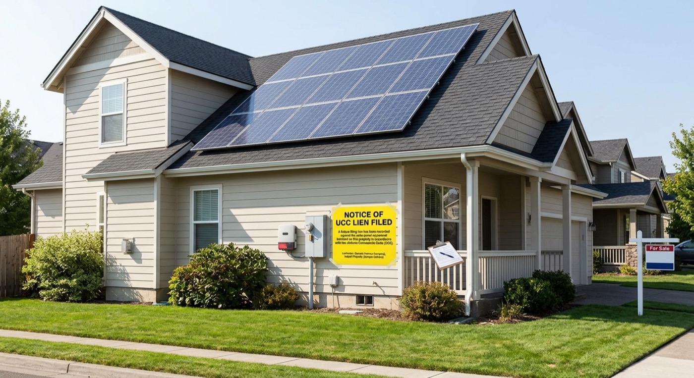 Solar UCC Lien Without Consent: Is It Legal?