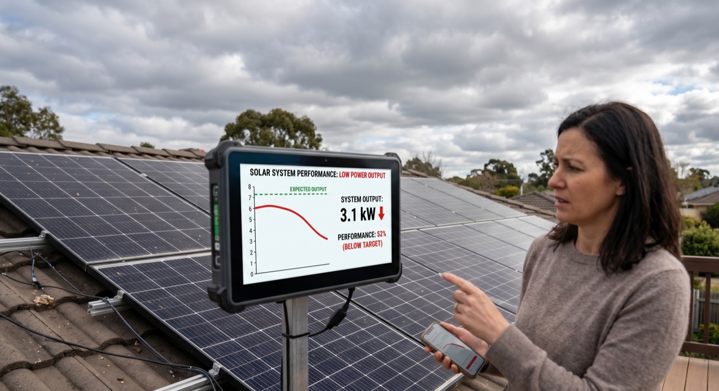 Solar System Producing Less Power Than Promised? Here's Why