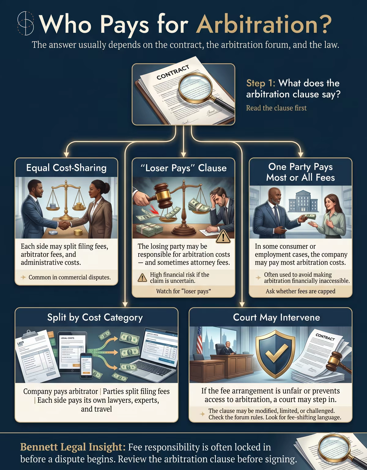 Understanding arbitration costs