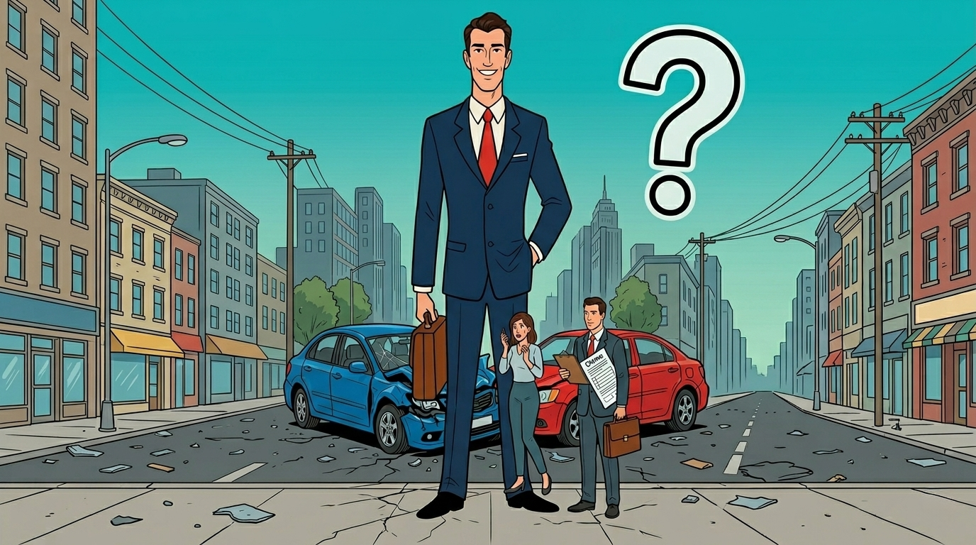 Call a Lawyer or Insurance First After a Car Wreck