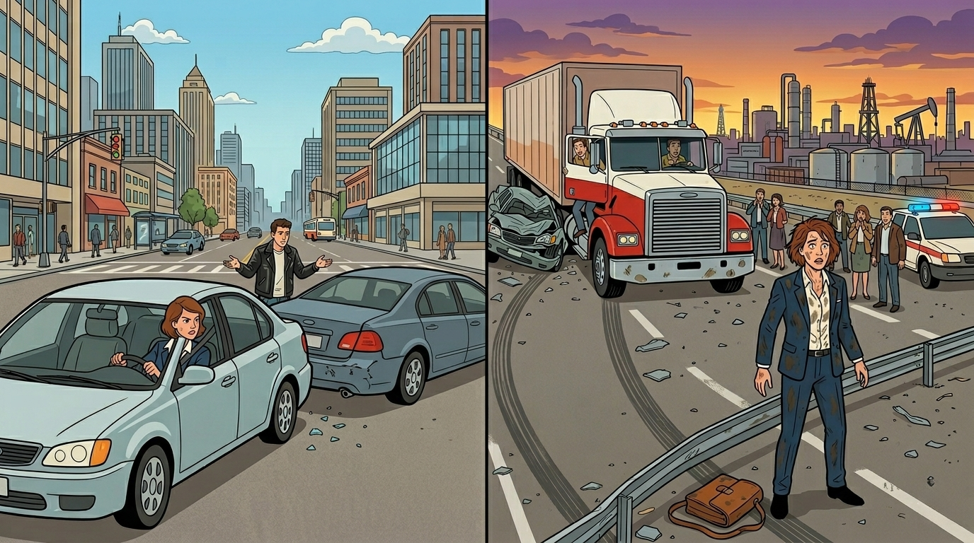 Car vs. Truck Accidents: 7 Legal Differences to Know