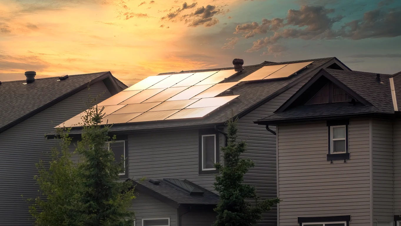 Solar panels on a house — what happens when you inherit a home with solar