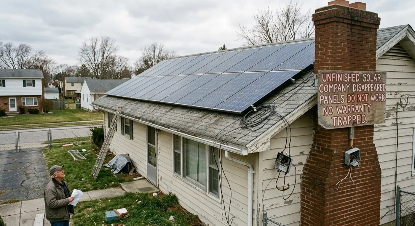 Solar Company Disappeared? What You Can Do