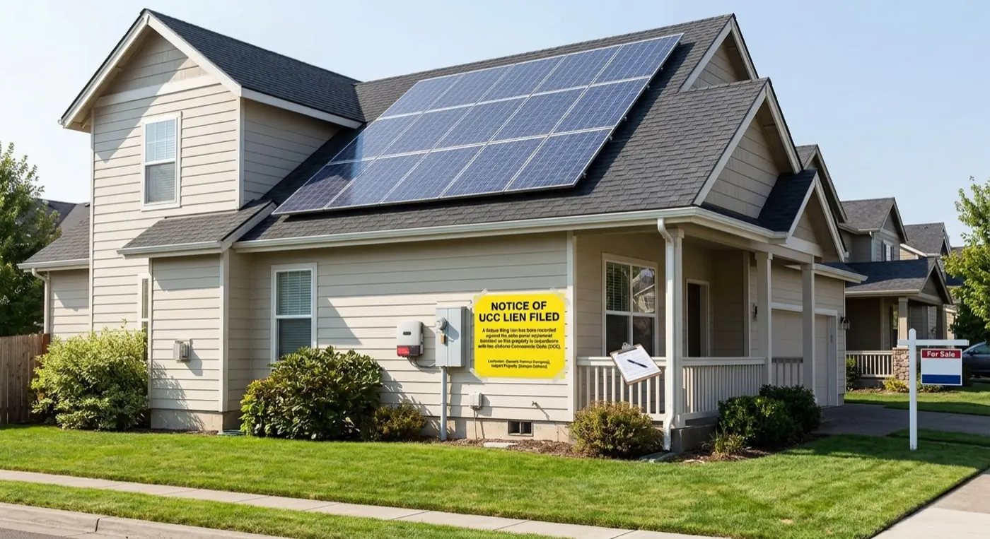 Solar UCC Lien Without Consent: Is It Legal?