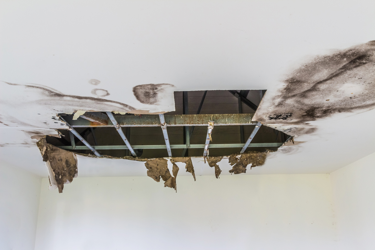 Roof damage due to solar panels
